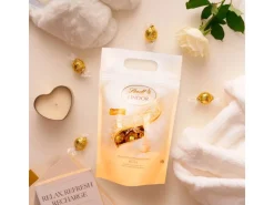 Lindt Schokoladen-Pralinen Lindor Kugeln White 1000 g