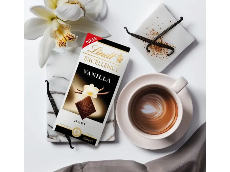 Lindt Tafelschokolade Excellence Dunkel Vanille 100 g