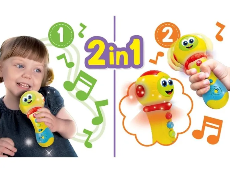 Lisciani Carotina Baby Mikrofon 2 in 1