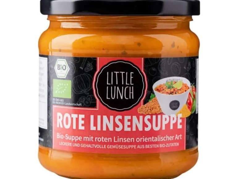 Little Lunch Rote Linsensuppe Bio 350 ml