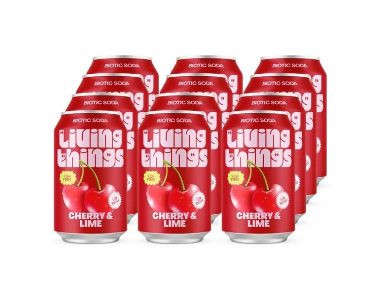 Living Things Soft-Drinks Living Things – Cherry & Lime Can 12 x 0.33 l