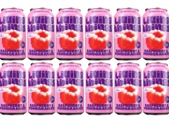 Living Things Soft-Drinks Raspberry & Pomegranate 12 x 0.33 l