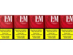 L&M Zigaretten Fine Cut Red Box Stange à 10 Pack
