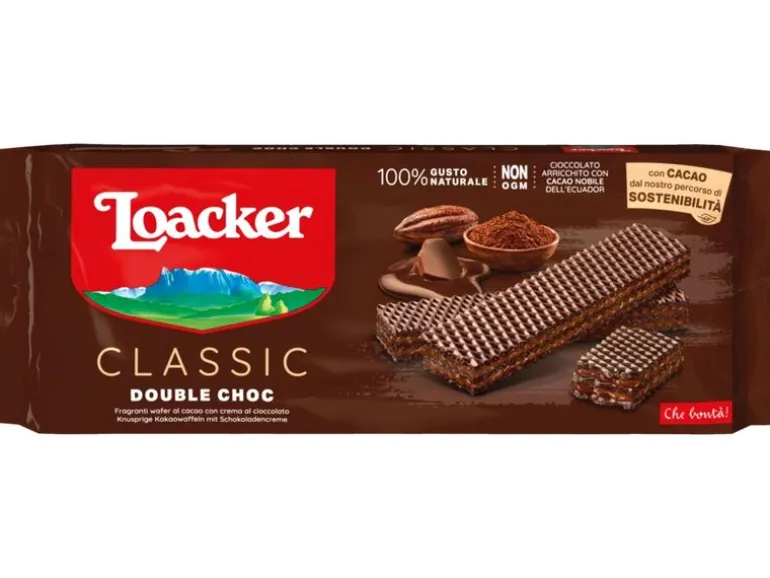 Loacker Guetzli Double Choc 175 g