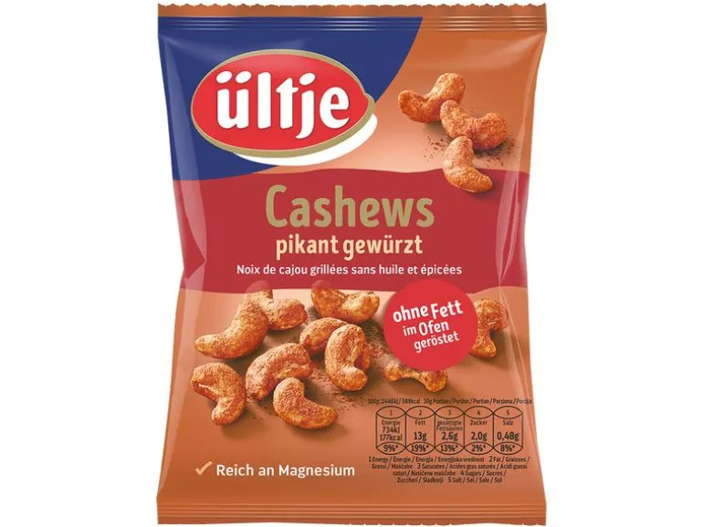 Ültje Apéro Cashews pikant gewürzt 150 g