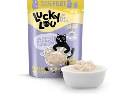 Lucky Lou Nassfutter Extra Food Hühnerfilet in Sud, 70 g