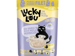 Lucky Lou Nassfutter Extra Food Hühnerfilet in Sud, 70 g