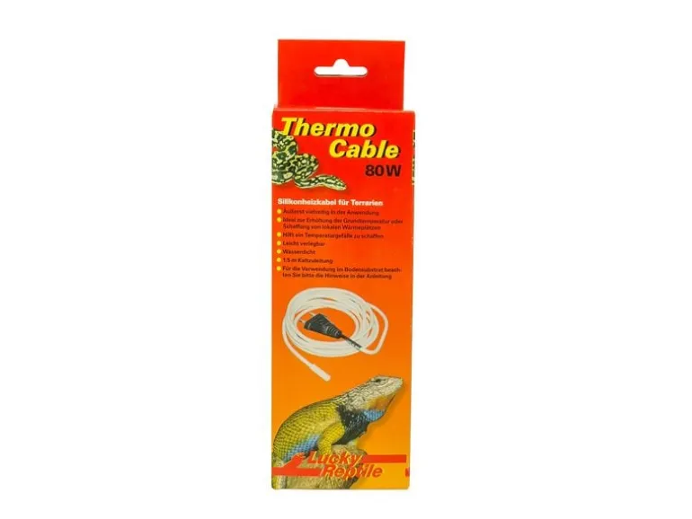 Lucky Reptile Substratheizer Heat Thermo Cable 80 W, 6.5 m