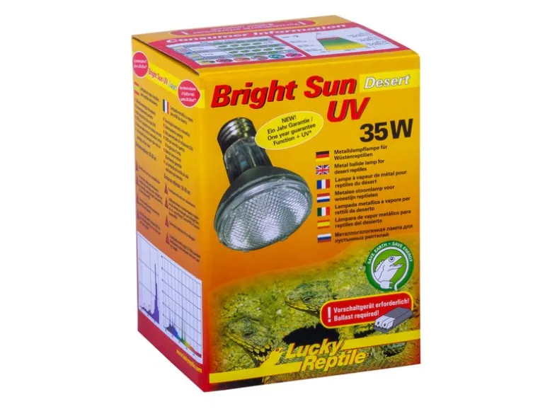 Lucky Reptile Terrarienlampe Bright Sun UV Desert 35 W