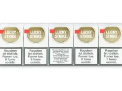Lucky Strike Zigaretten Amber Box Stange à 10 Pack