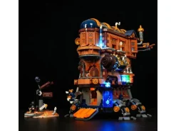 Lumibricks Alchemist's Moving Castle mit LED-Beleuchtung