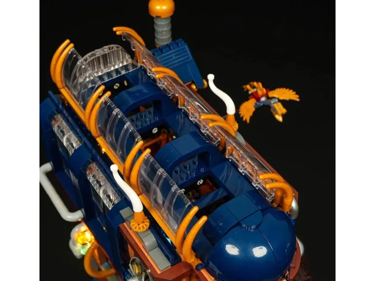 Lumibricks Alchemist's Moving Castle mit LED-Beleuchtung