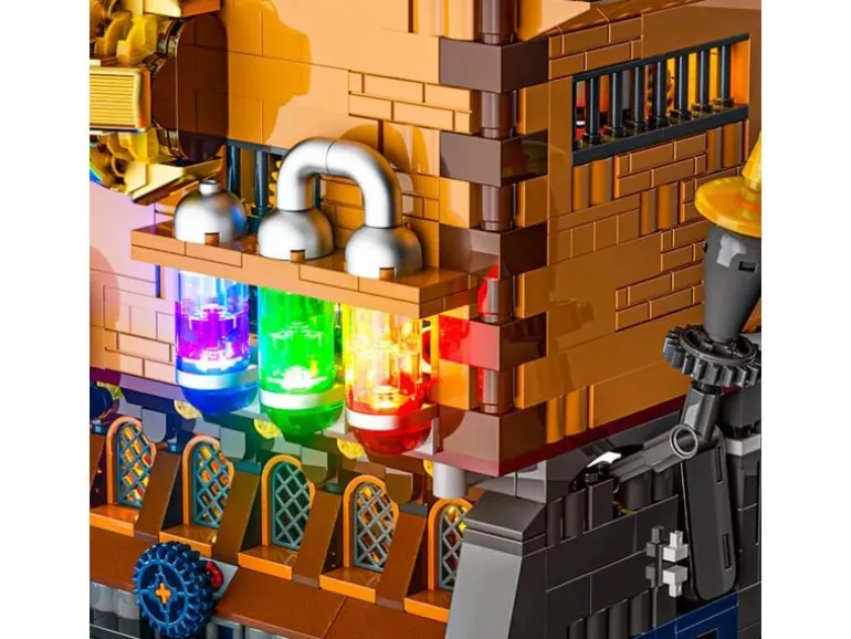 Lumibricks Alchemist's Moving Castle mit LED-Beleuchtung