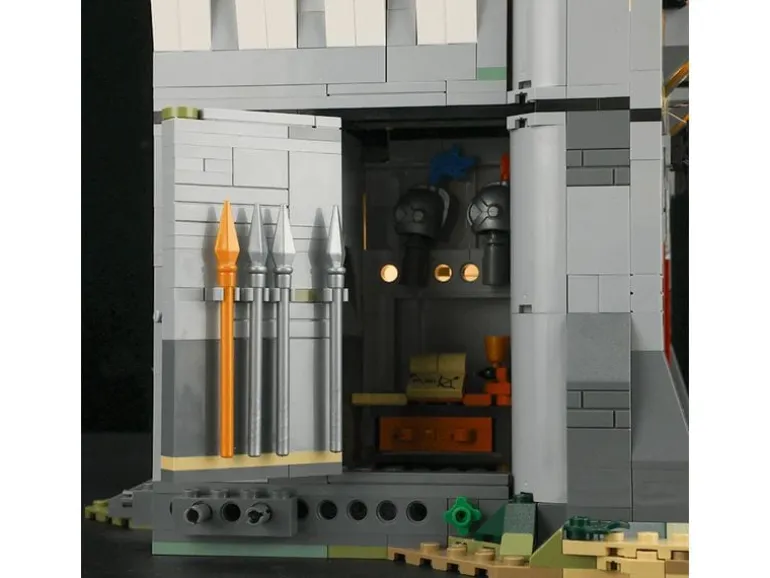 Lumibricks Castle Armory mit LED-Beleuchtung