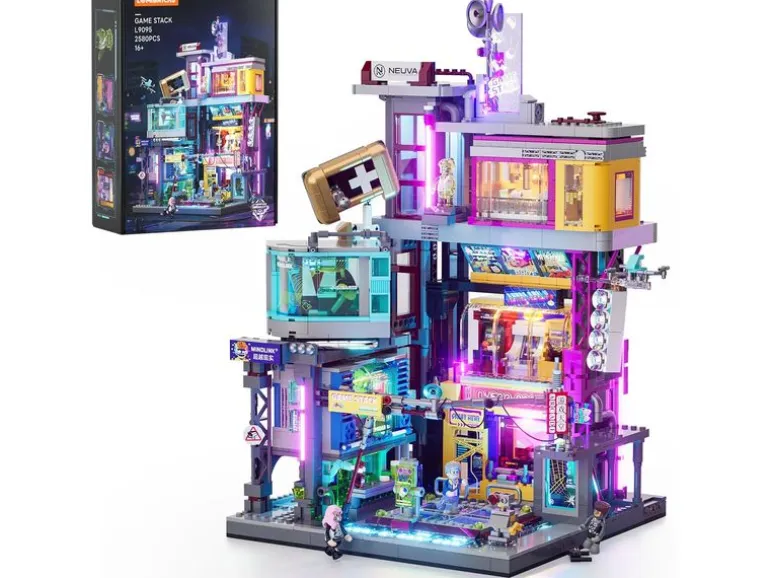 Lumibricks Game Stack Bausatz mit LED-Beleuchtung