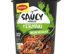 Maggi Fertiggericht Saucy Noodles Cup Teriyaki 3 x 75 g