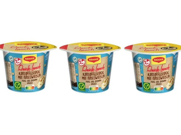 Maggi Quick Lunch Kartoffelstock mit Röstzwiebeln 3 x 56 g