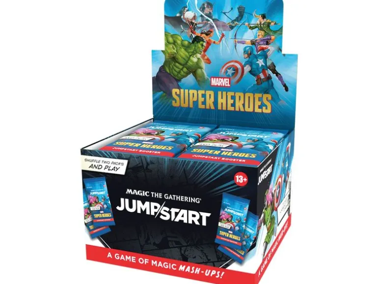 Magic: The Gathering Marvel Super Heroes Jumpstart Booster Box 24 Packs
