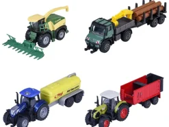 Majorette Farm Trailer, 4-sort. Kunststoff Metall mehrfarbig