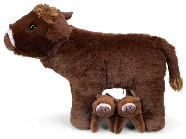 Mamanimals Kuscheltier Mama Kuh & Babys