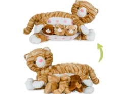 Mamanimals Mama Katze & Babys 25 cm