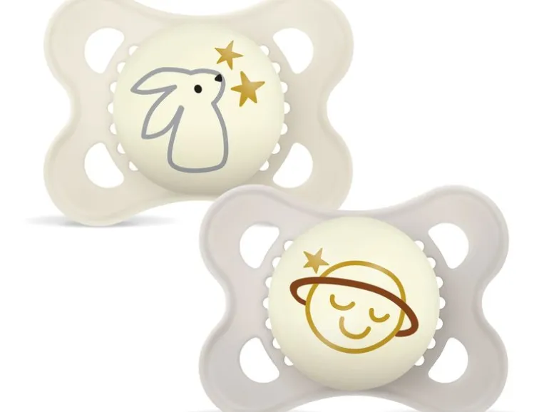 MAM Nuggi Original Night, 2 Stk. 0-6 m, Unisex
