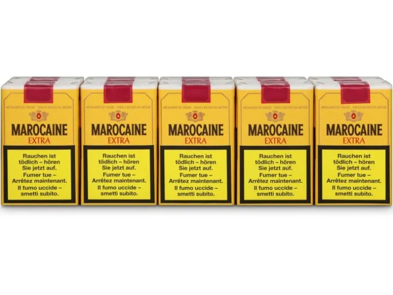 Marocaine Zigaretten Marocaine Extra Soft, Stange à 10 Pack
