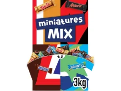 Mars Choc. & Gum Mixed Miniatures Mix 3000 g