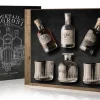 Marzadro Geschenkset Grappa Negroni mit Gläsern und Karaffe