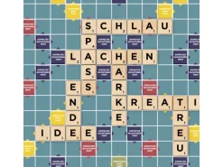 Mattel Spiele Scrabble Original Holz 2 in 1 , 2-4 Spieler – DE -