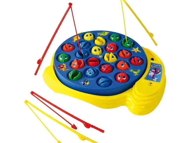 Max Bersinger Kinderspiel Angelspiel Let's Go Fishing