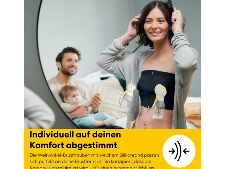 MEDELA Elektrische Einzel‑Milchpumpe Freestyle Mini Classic