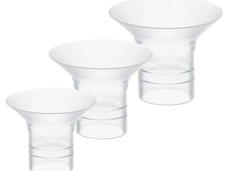 MEDELA Silikoneinsätze 2 x 21 mm, 2 x 18 mm, 2 x 15 mm
