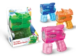Meili Seifenblasen Magic Bubble Mini Dino/Shark Shooter assortiert