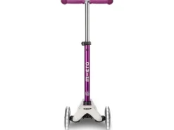 Micro Mobility Kickboard Mini Micro Deluxe ECO LED Tulip Purple