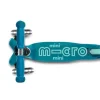 Micro Mobility Kickboard Mini Micro Deluxe  Aqua (LED)
