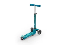 Micro Mobility Kickboard Mini Micro Deluxe Aqua (LED)