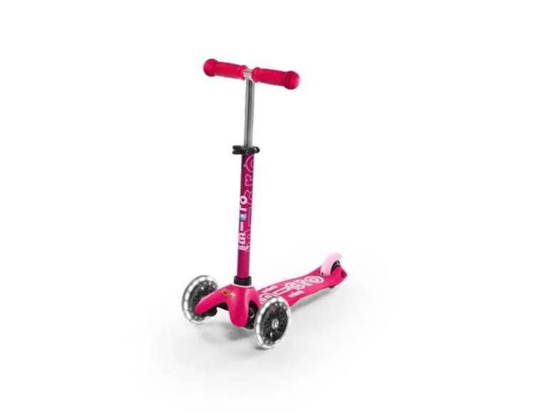 Micro Mobility Kickboard Mini Micro Deluxe Pink (LED)