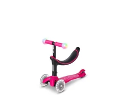 Micro Mobility Kickboard Mini2Grow Deluxe Magic LED, Pink