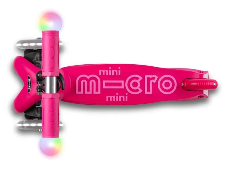 Micro Mobility Kickboard Mini2Grow Deluxe Magic LED, Pink