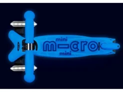 Micro Mobility Kickboard Mini Micro Deluxe Glow LED Blau