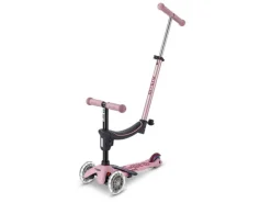 Micro Mobility Mini Micro Deluxe Rock & Go LED Dusty Rose