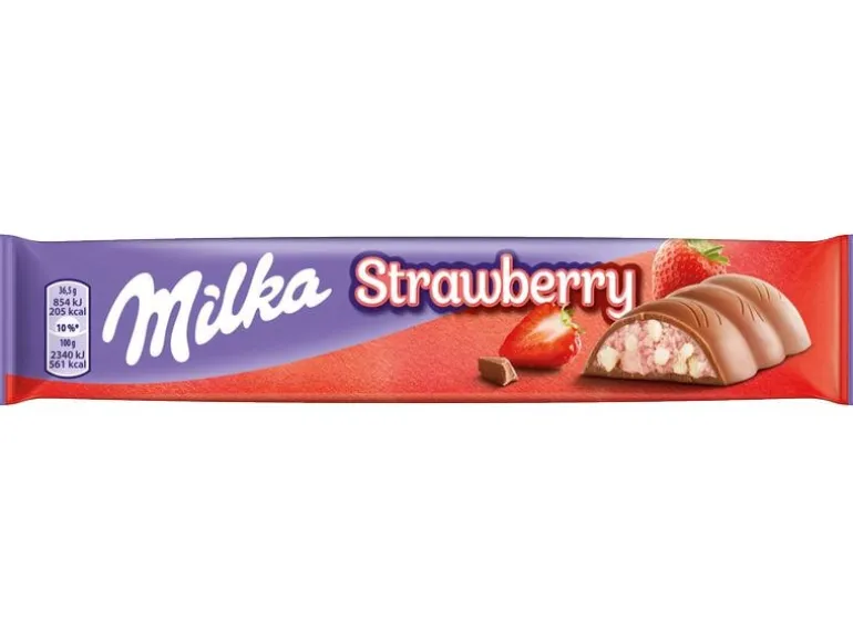 Milka Schokoladenriegel Erdbeer 6 Stück