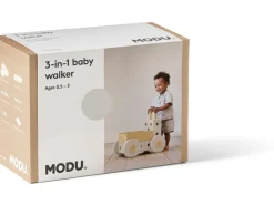 MODU 3-in-1 Baby Walker Sand Grey / Honey Yellow