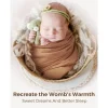 momcozy Baby Musselin-Wickeldecken (4er Pack) 120 cm x 120 cm