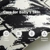 momcozy Babytrage Baumwolle HND Schwarz/Weiss