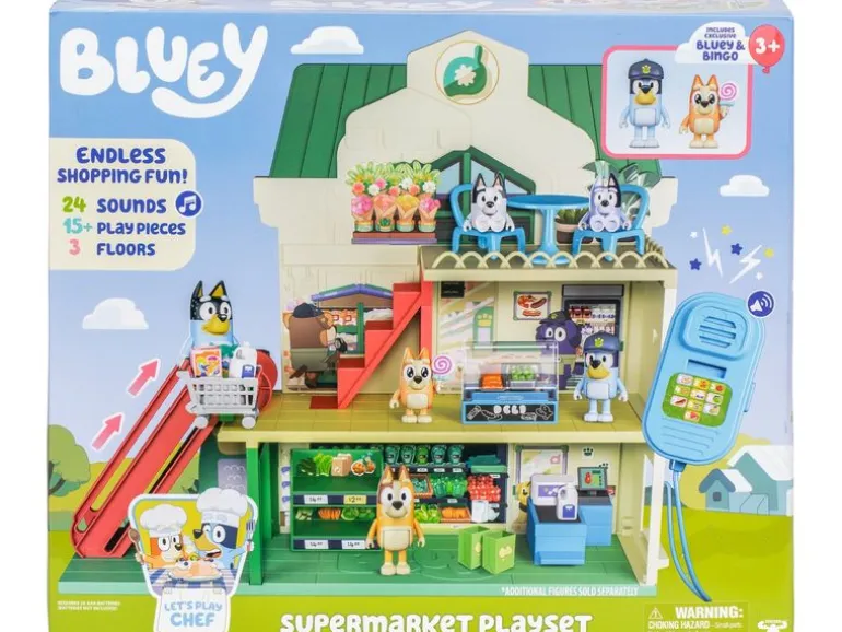 moose Spielfigurenset Bluey Supermarkt