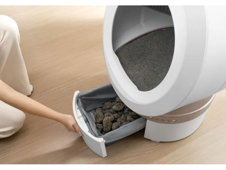 MOVA MeowgicPod LR10 Prime Intelligente Katzentoilette Weiss