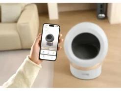 MOVA MeowgicPod LR10 Prime Intelligente Katzentoilette Weiss