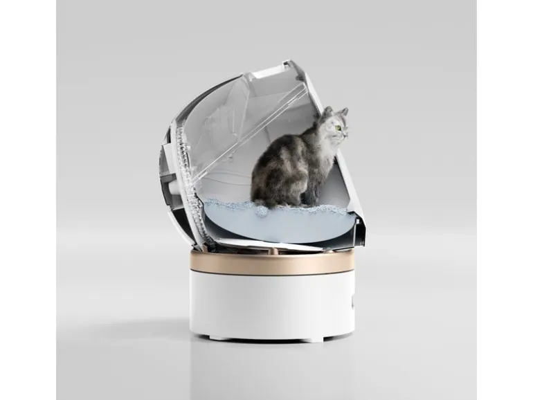 MOVA MeowgicPod LR10 Prime Intelligente Katzentoilette Weiss